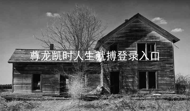 尊龙凯时人生就搏登录入口