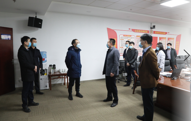 战“疫”｜欧博官方网站集团疫情防控事情向导小组检查指导各单位防疫事情