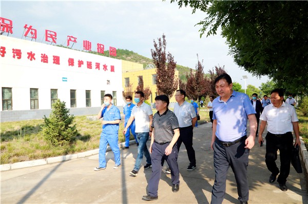 欧博官方网站集团复工复产促增添项目观摩聚会与会职员走进绿色能源公司油气公司水情形公司陕北片区项目