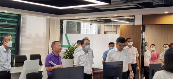 省国资委党委书记任国到秦创原欧博官方网站集团立异中心调研